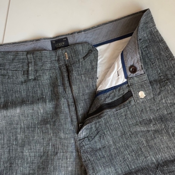 J. Crew Men’s Linen Shorts Black 30 - Picture 3 of 6